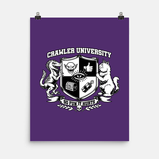 Dungeon Crawler University-None-Matte-Poster-Studio Mootant