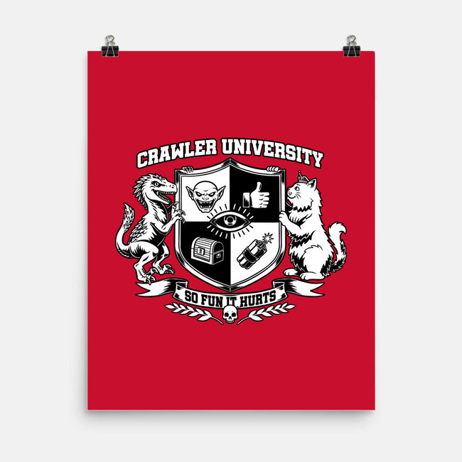 Dungeon Crawler University-None-Matte-Poster-Studio Mootant