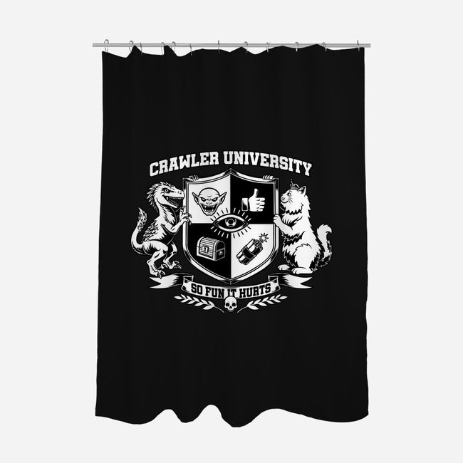 Dungeon Crawler University-None-Polyester-Shower Curtain-Studio Mootant