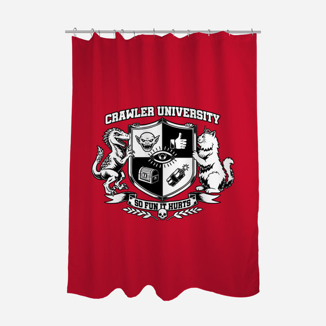 Dungeon Crawler University-None-Polyester-Shower Curtain-Studio Mootant