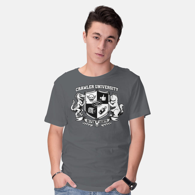 Dungeon Crawler University-Mens-Basic-Tee-Studio Mootant