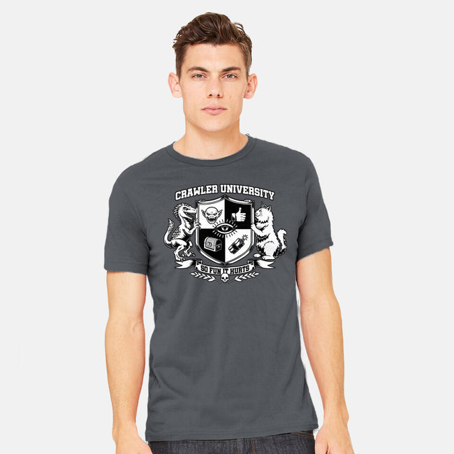 Dungeon Crawler University-Mens-Heavyweight-Tee-Studio Mootant