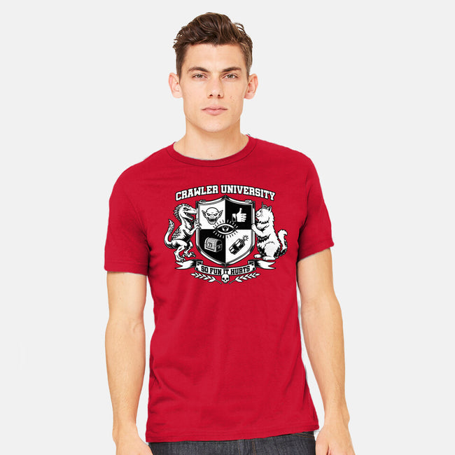 Dungeon Crawler University-Mens-Heavyweight-Tee-Studio Mootant