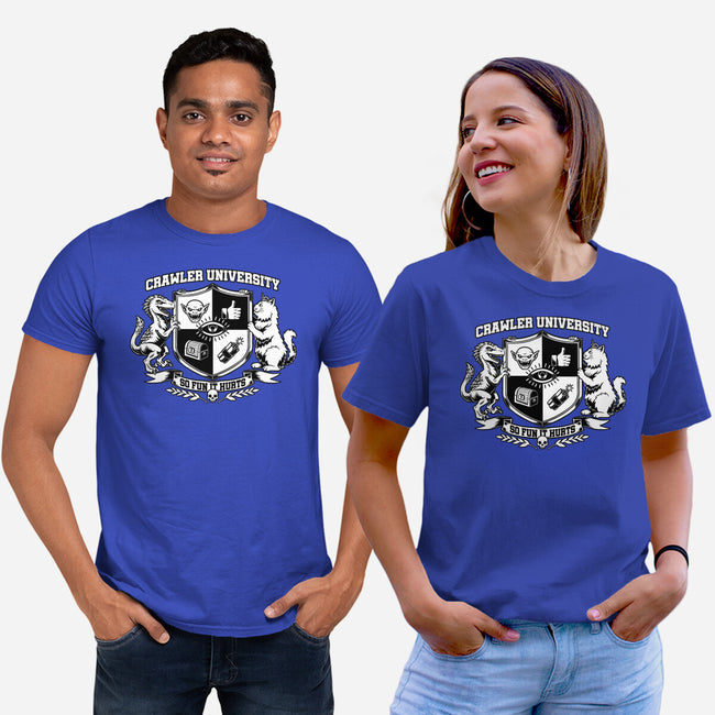 Dungeon Crawler University-Unisex-Basic-Tee-Studio Mootant