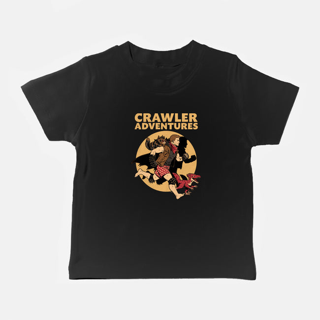 Dungeon Crawler Adventures-Baby-Basic-Tee-Studio Mootant