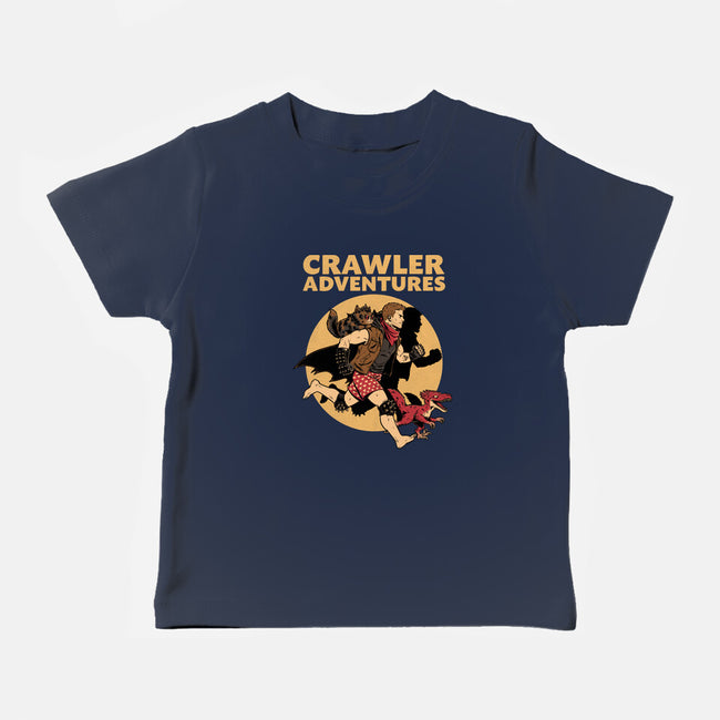 Dungeon Crawler Adventures-Baby-Basic-Tee-Studio Mootant