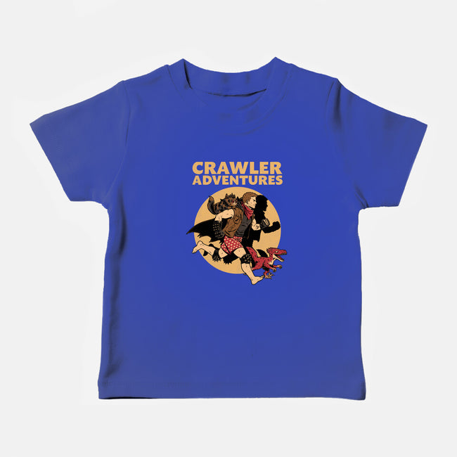 Dungeon Crawler Adventures-Baby-Basic-Tee-Studio Mootant