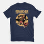 Dungeon Crawler Adventures-Womens-Basic-Tee-Studio Mootant