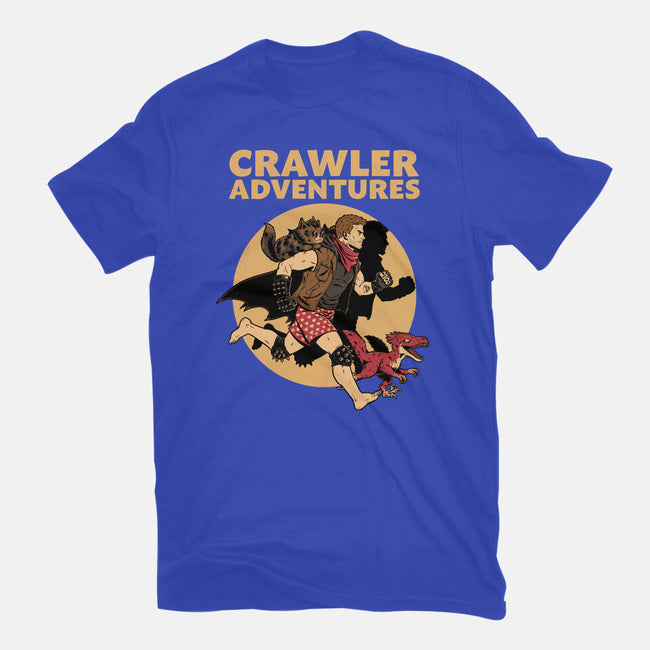 Dungeon Crawler Adventures-Womens-Fitted-Tee-Studio Mootant