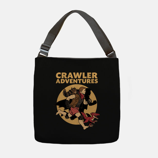Dungeon Crawler Adventures-None-Adjustable Tote-Bag-Studio Mootant