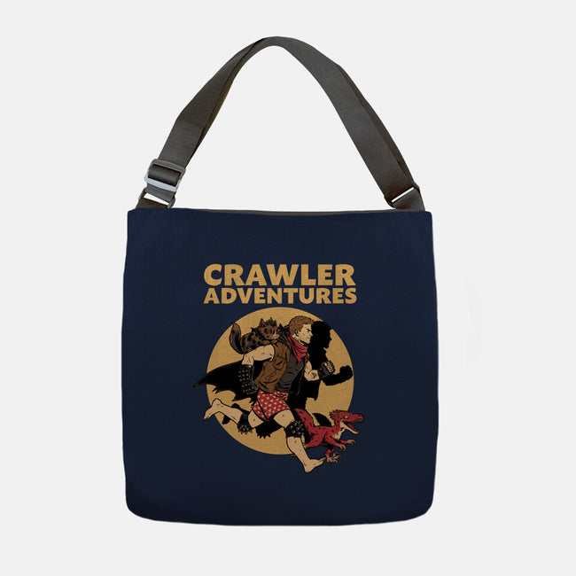 Dungeon Crawler Adventures-None-Adjustable Tote-Bag-Studio Mootant