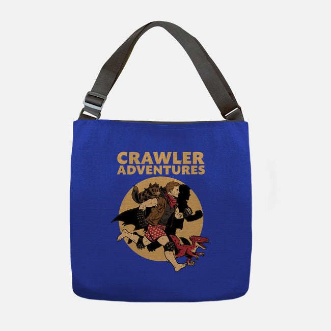 Dungeon Crawler Adventures-None-Adjustable Tote-Bag-Studio Mootant
