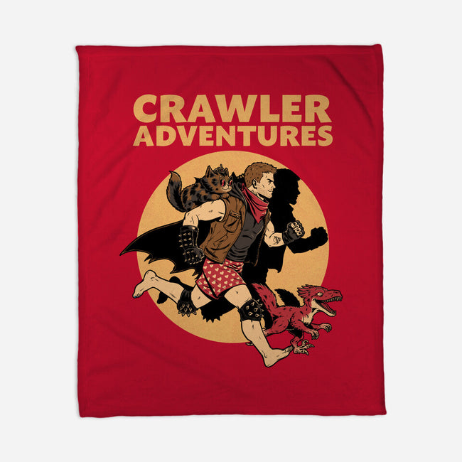 Dungeon Crawler Adventures-None-Fleece-Blanket-Studio Mootant