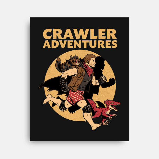 Dungeon Crawler Adventures-None-Stretched-Canvas-Studio Mootant