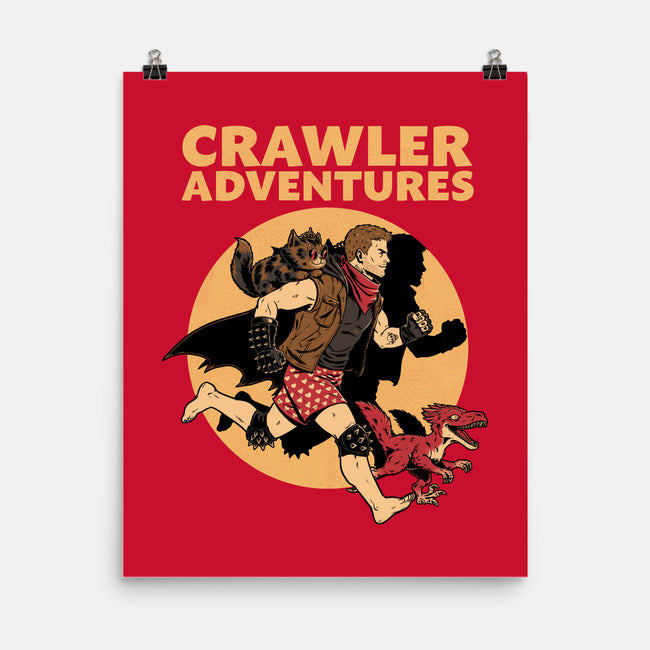 Dungeon Crawler Adventures-None-Matte-Poster-Studio Mootant