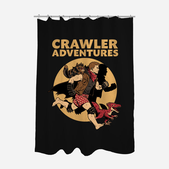 Dungeon Crawler Adventures-None-Polyester-Shower Curtain-Studio Mootant