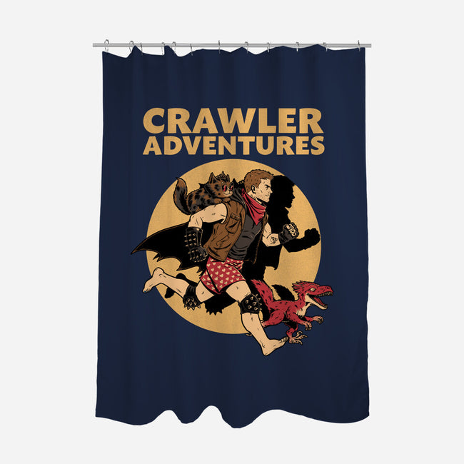 Dungeon Crawler Adventures-None-Polyester-Shower Curtain-Studio Mootant
