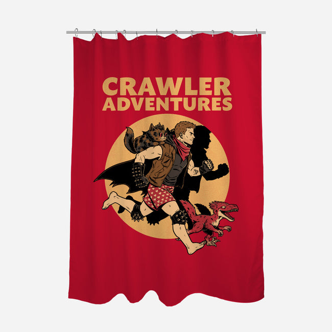 Dungeon Crawler Adventures-None-Polyester-Shower Curtain-Studio Mootant