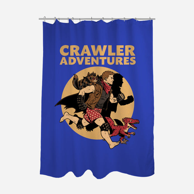 Dungeon Crawler Adventures-None-Polyester-Shower Curtain-Studio Mootant