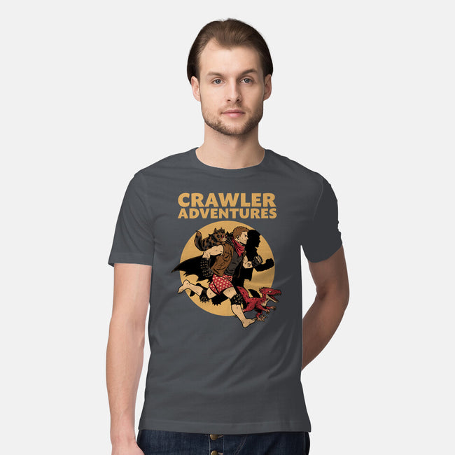 Dungeon Crawler Adventures-Mens-Premium-Tee-Studio Mootant