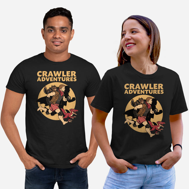 Dungeon Crawler Adventures-Unisex-Basic-Tee-Studio Mootant