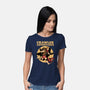 Dungeon Crawler Adventures-Womens-Basic-Tee-Studio Mootant
