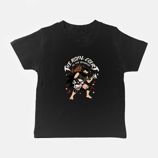 Dungeon Crawler Music Guitar-Baby-Basic-Tee-Studio Mootant