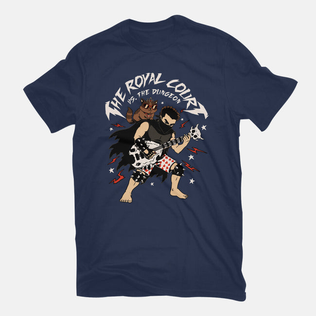 Dungeon Crawler Music Guitar-Youth-Basic-Tee-Studio Mootant