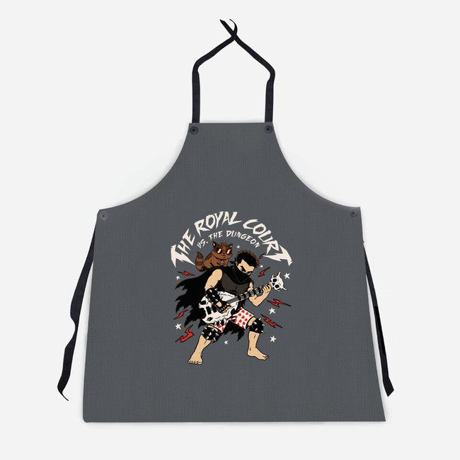 Dungeon Crawler Music Guitar-Unisex-Kitchen-Apron-Studio Mootant