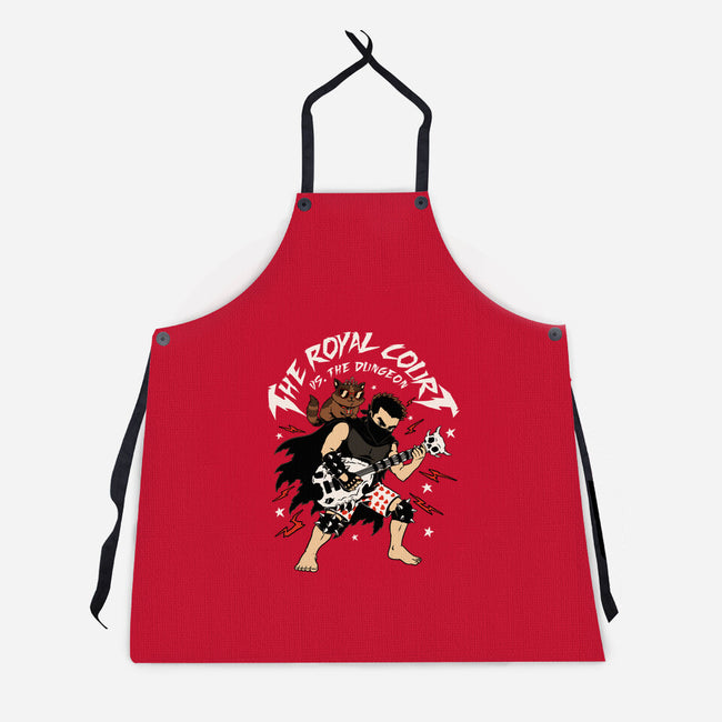 Dungeon Crawler Music Guitar-Unisex-Kitchen-Apron-Studio Mootant