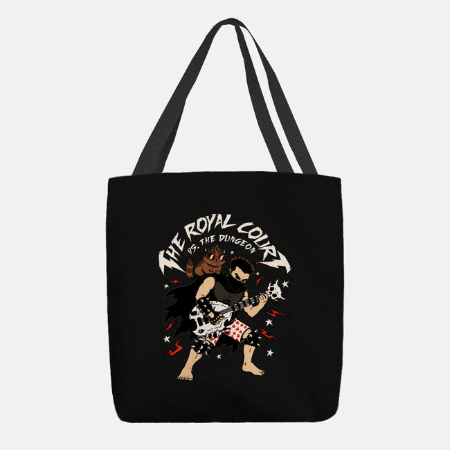 Dungeon Crawler Music Guitar-None-Basic Tote-Bag-Studio Mootant