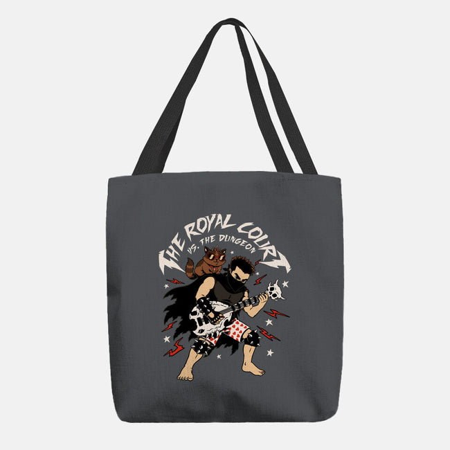 Dungeon Crawler Music Guitar-None-Basic Tote-Bag-Studio Mootant