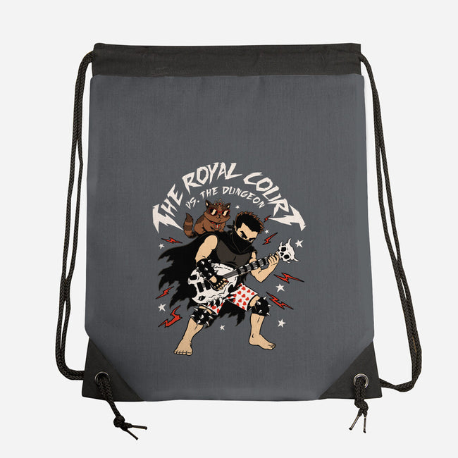 Dungeon Crawler Music Guitar-None-Drawstring-Bag-Studio Mootant
