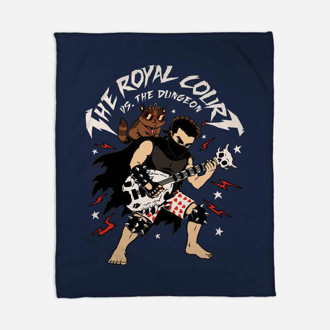 Dungeon Crawler Music Guitar-None-Fleece-Blanket-Studio Mootant