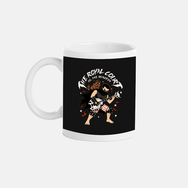 Dungeon Crawler Music Guitar-None-Mug-Drinkware-Studio Mootant