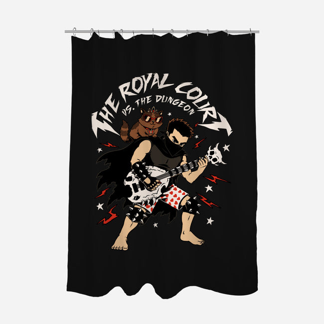 Dungeon Crawler Music Guitar-None-Polyester-Shower Curtain-Studio Mootant