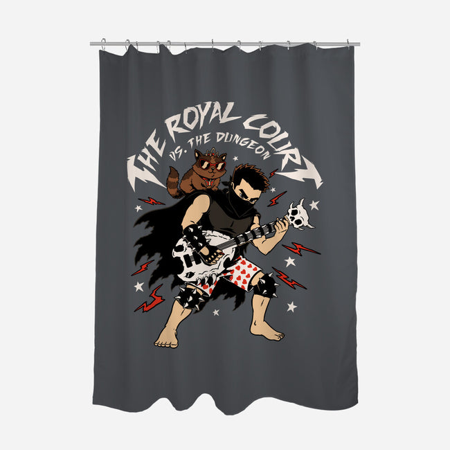 Dungeon Crawler Music Guitar-None-Polyester-Shower Curtain-Studio Mootant
