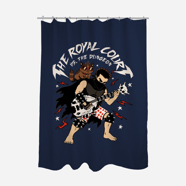 Dungeon Crawler Music Guitar-None-Polyester-Shower Curtain-Studio Mootant