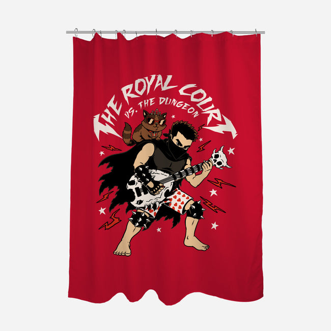 Dungeon Crawler Music Guitar-None-Polyester-Shower Curtain-Studio Mootant
