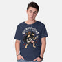 Dungeon Crawler Music Guitar-Mens-Basic-Tee-Studio Mootant