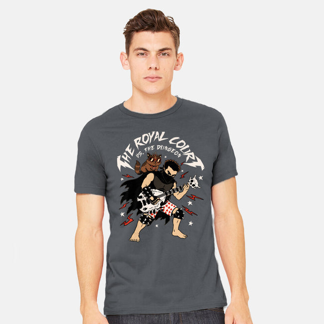 Dungeon Crawler Music Guitar-Mens-Heavyweight-Tee-Studio Mootant