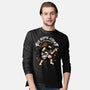 Dungeon Crawler Music Guitar-Mens-Long Sleeved-Tee-Studio Mootant
