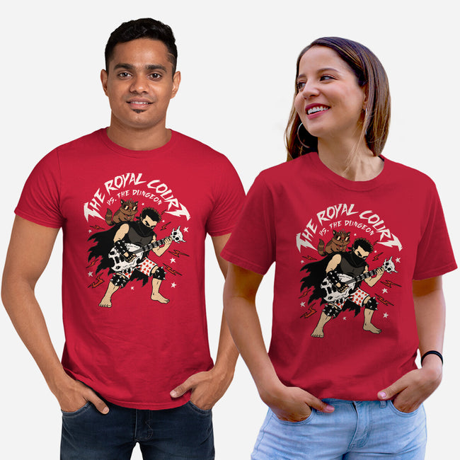 Dungeon Crawler Music Guitar-Unisex-Basic-Tee-Studio Mootant
