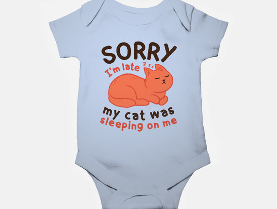 My Cat Was Sleeping On Me
