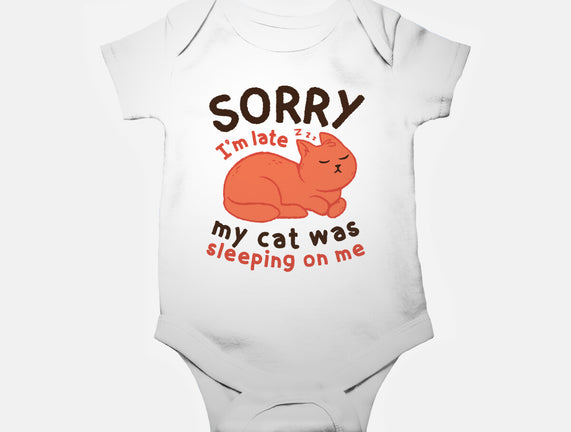 My Cat Was Sleeping On Me