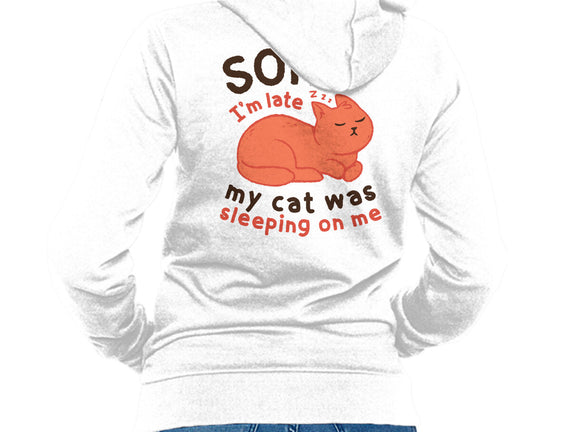 My Cat Was Sleeping On Me