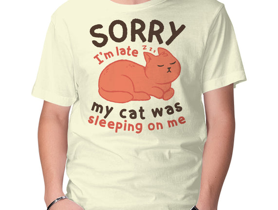 My Cat Was Sleeping On Me