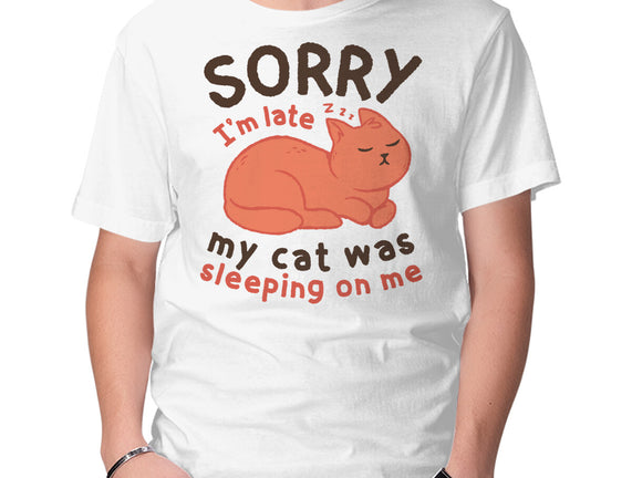 My Cat Was Sleeping On Me