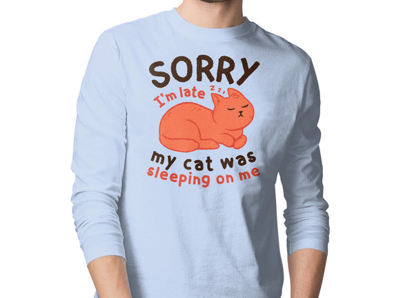 My Cat Was Sleeping On Me