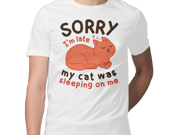 My Cat Was Sleeping On Me